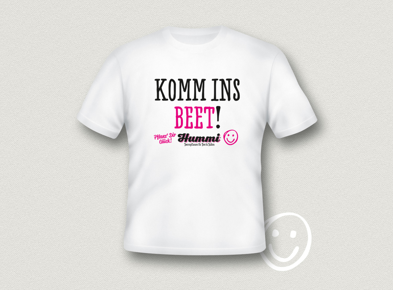 Hummi T-Shirt "Komm ins Beet"